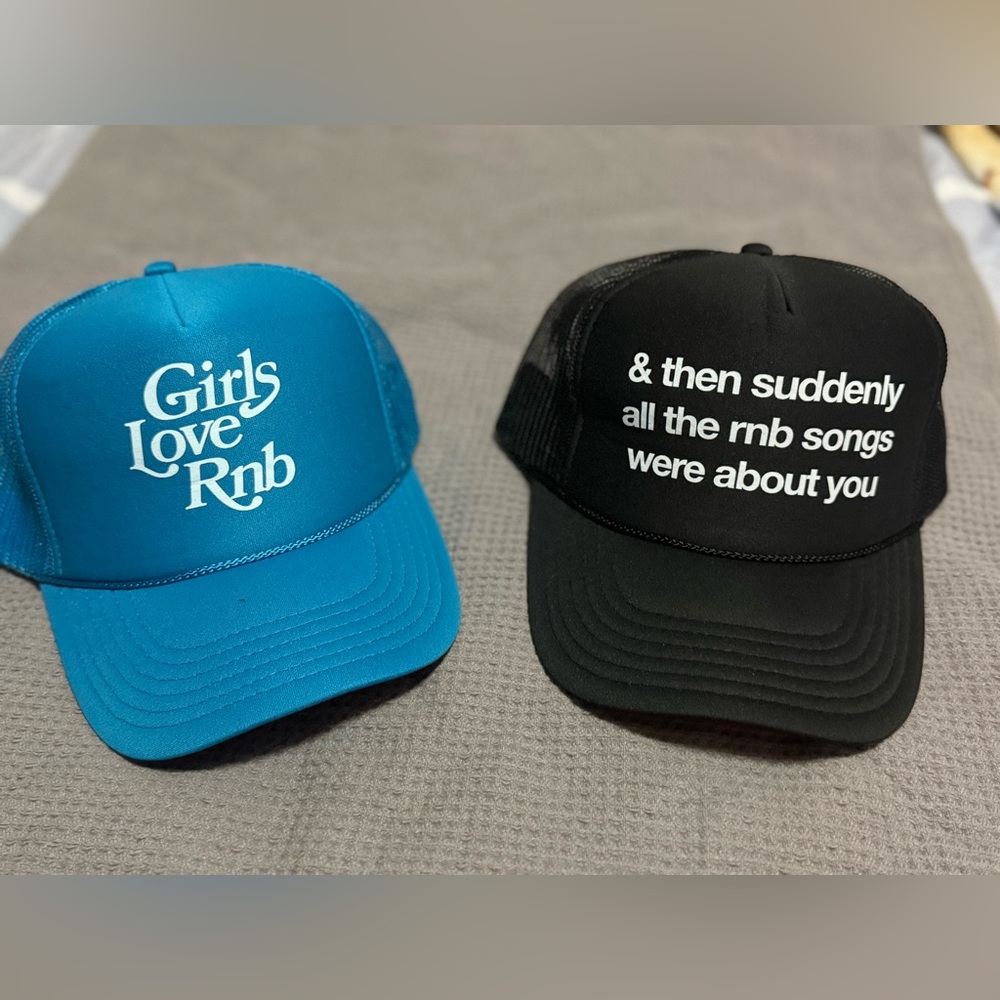 TOTC GIRLS LOVE RnB Trucker Hats
